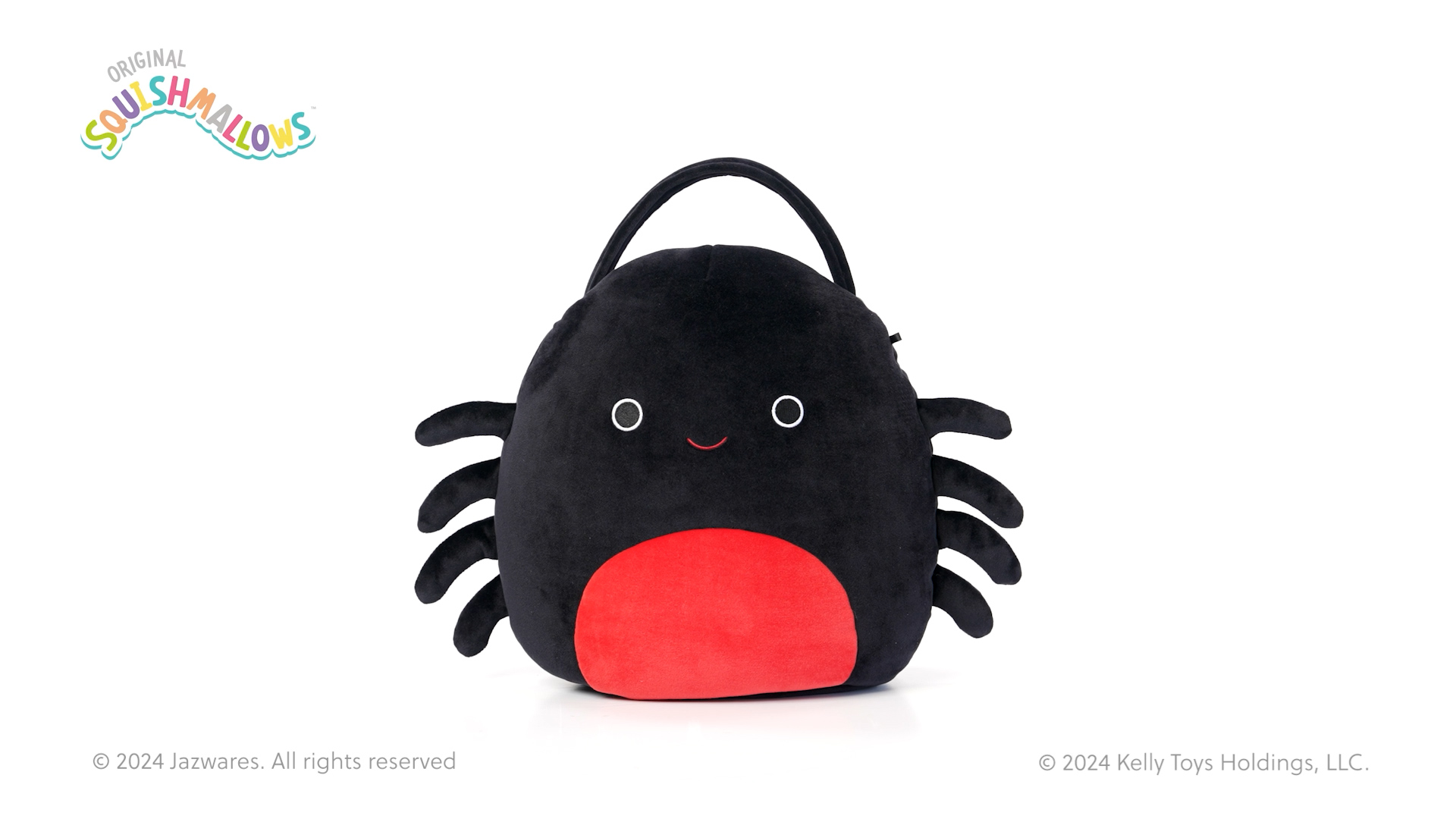 JWC1315 Bella the Spider Squish Pail 360 Action Rotation